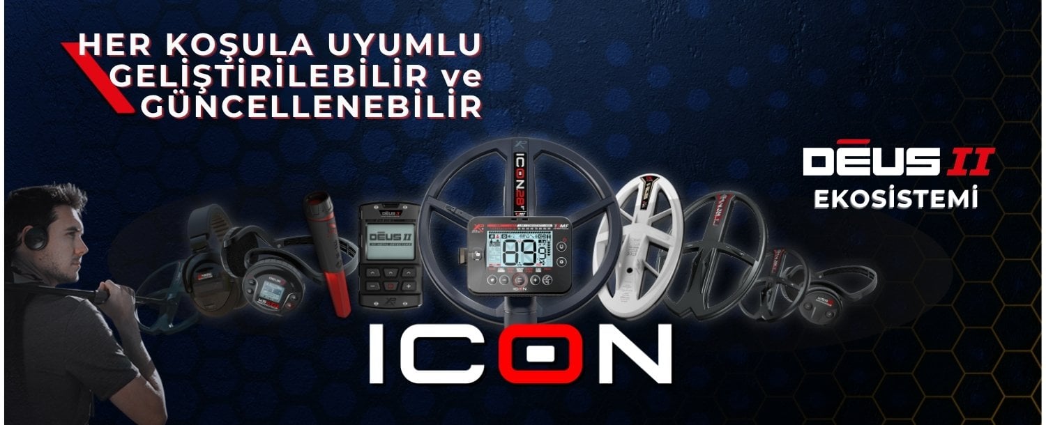 XP ICON dedektör DEUS II ekosistemi başlık ve kulaklık uyumluluğu