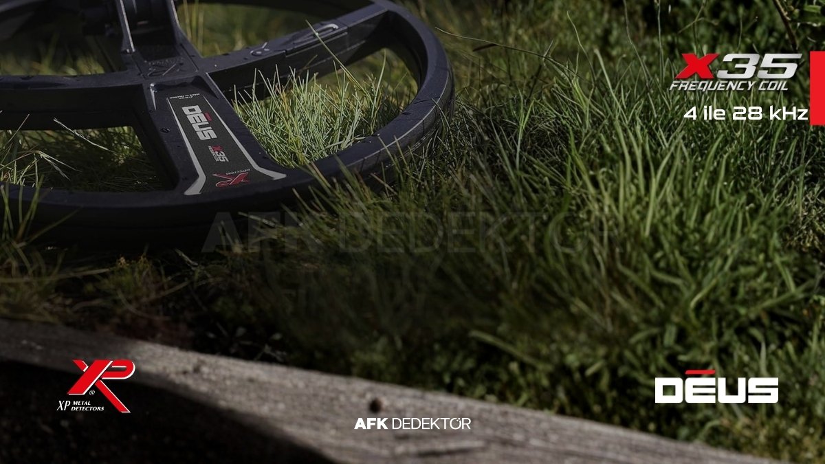 XP DEUS X35 kablosuz başlık 4 28 kHz arazi performansı metal dedektörü