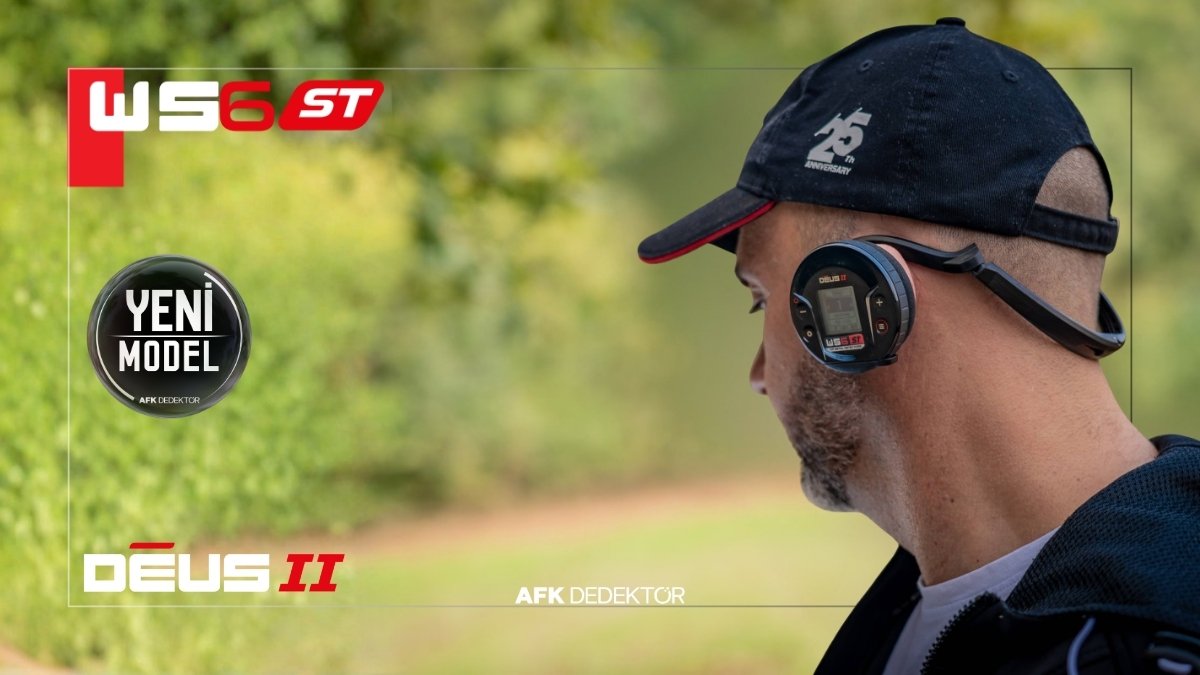 XP DEUS 2 WS6 ST kablosuz kulaklık arazi kullanım