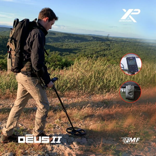 XP Xtrem Hunter Dedektör Double Paket - XP DEUS 2 RC, 22 cm FMF Başlık ve WSA2XL ST Kulaklık