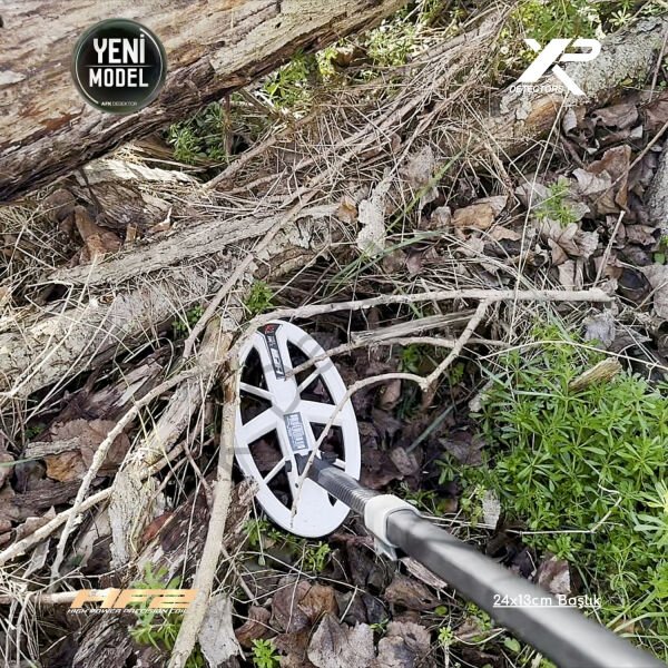XP DEUS II RC Metal Dedektörü – 24x13 cm HF2 Başlık Altın ve Mikro Hedef Arama