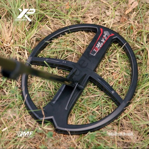 XP DEUS II RC Metal Dedektörü – 34x28 cm FMF Başlık + FX03 Kablolu Kulaklık Derin Arama