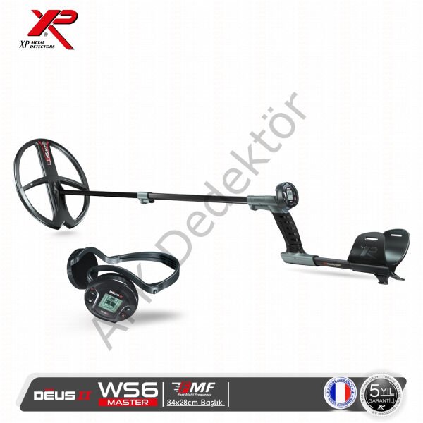 XP WS6 MASTER 34x28 cm FMF Başlık ile Metal Dedektörü