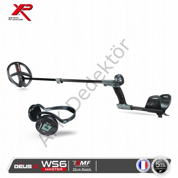 XP WS6 MASTER 22 cm FMF Başlık ile Metal Dedektörü