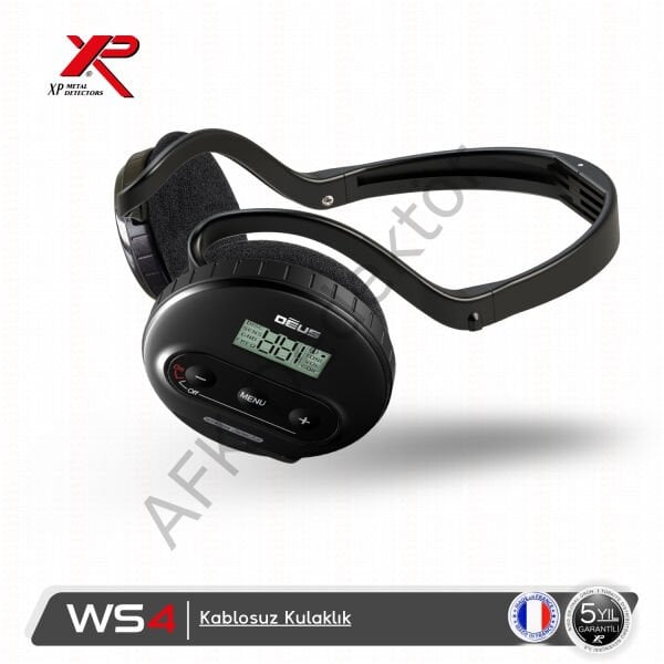 XP DEUS RC Ana Üniteli 22 cm HF Başlıklı WS4 Kablosuz Kulaklıklı Metal Dedektörü