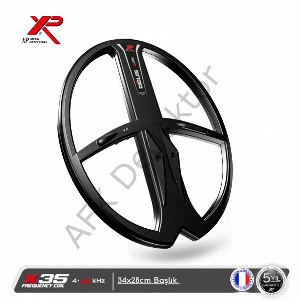 XP DEUS RC Ana Üniteli 34x28 cm X35 Başlıklı WS5 Kablosuz Kulaklıklı Metal Dedektörü