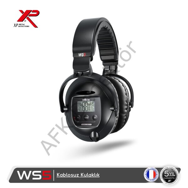 XP DEUS RC Ana Üniteli 24x13 cm HF Başlıklı WS5 Kablosuz Kulaklıklı Metal Dedektörü
