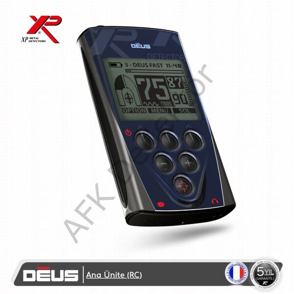 XP DEUS RC Ana Üniteli 24x13 cm HF Başlıklı WSA Kablosuz Kulaklıklı Metal Dedektörü
