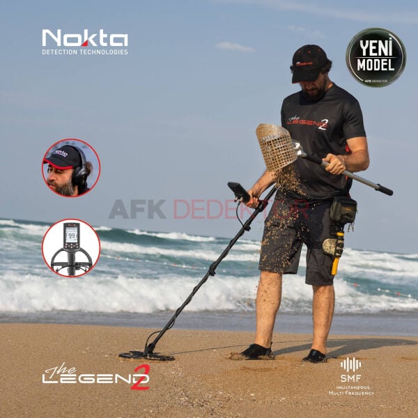 Nokta The LEGEND 2 Multi Frekans Metal Dedektörü