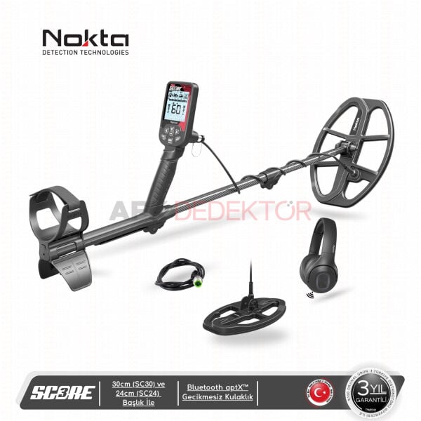 Nokta Score 3 Pro Paket | Çoklu Frekans Metal Dedektörü