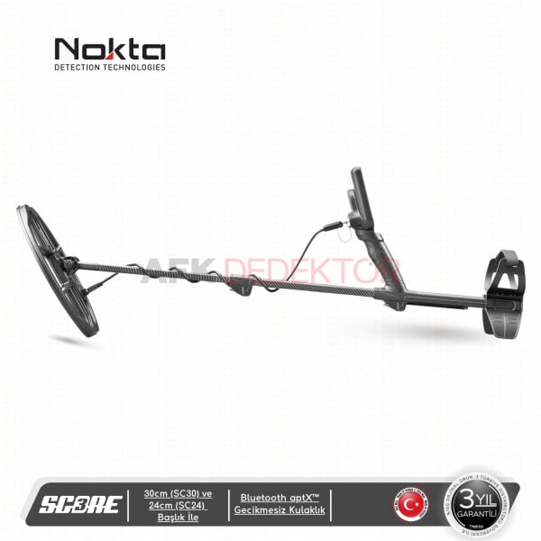 Nokta Score 3 Pro Paket | Çoklu Frekans Metal Dedektörü