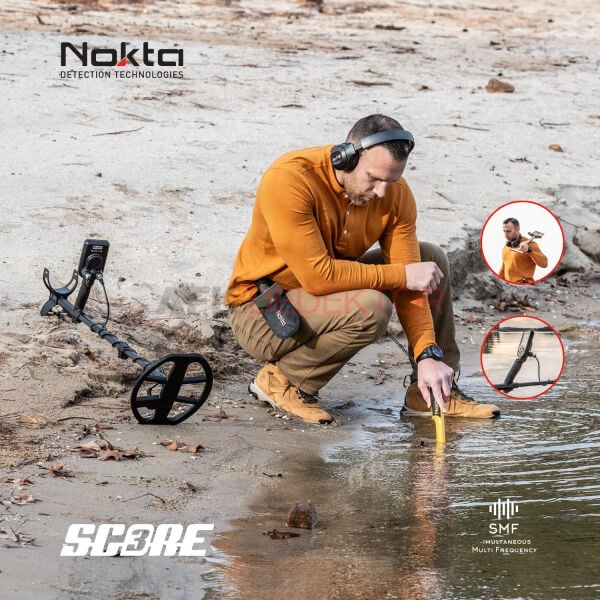 Nokta Score 3 Pro Paket | Çoklu Frekans Metal Dedektörü
