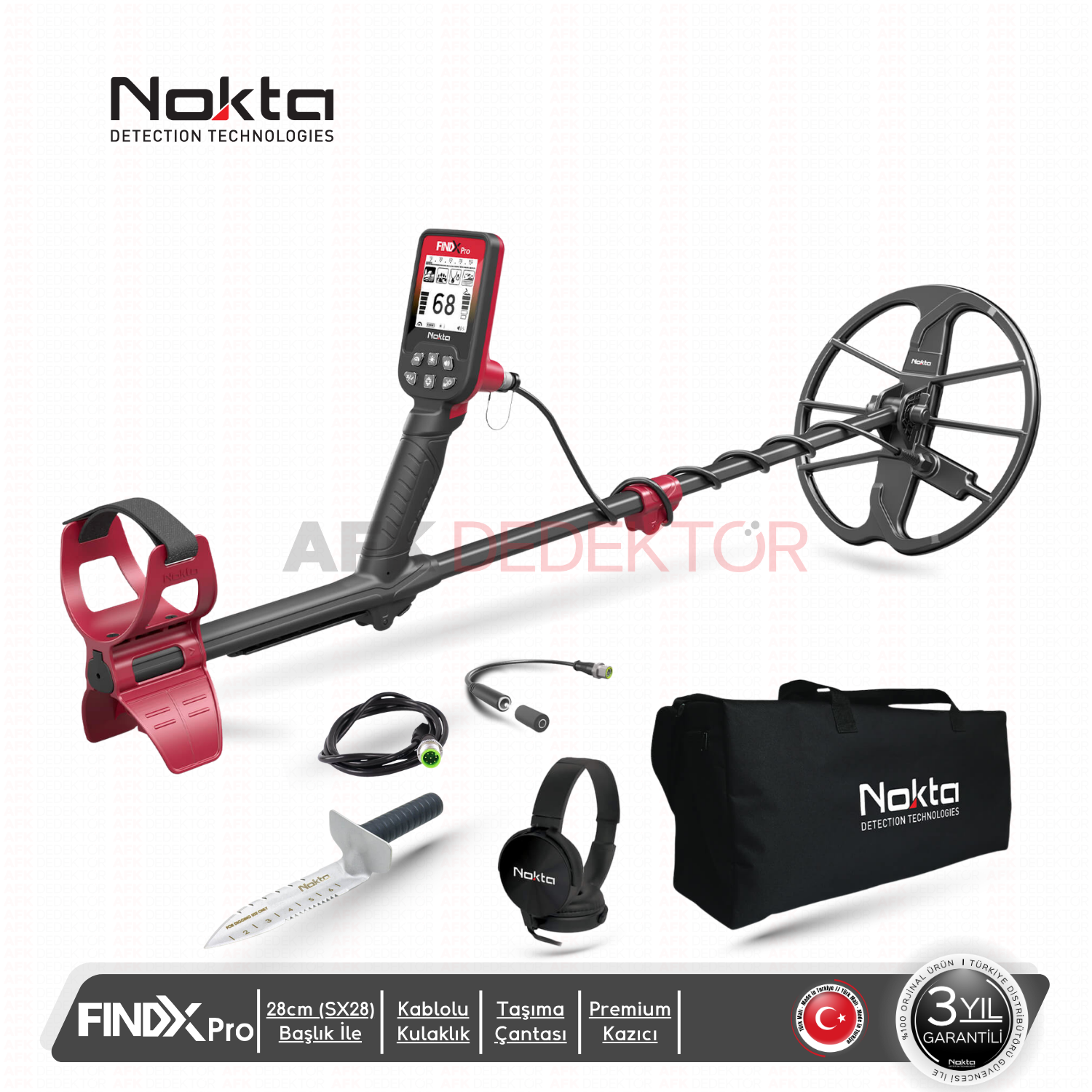 NOKTA FINDX PRO METAL DEDEKTÖRÜ