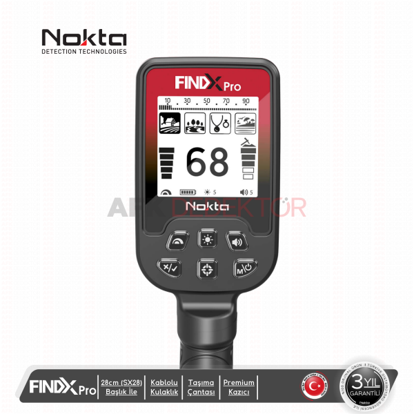 NOKTA FINDX PRO METAL DEDEKTÖRÜ