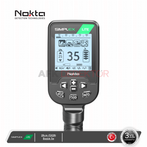 Nokta Simplex LITE Metal Dedektörü