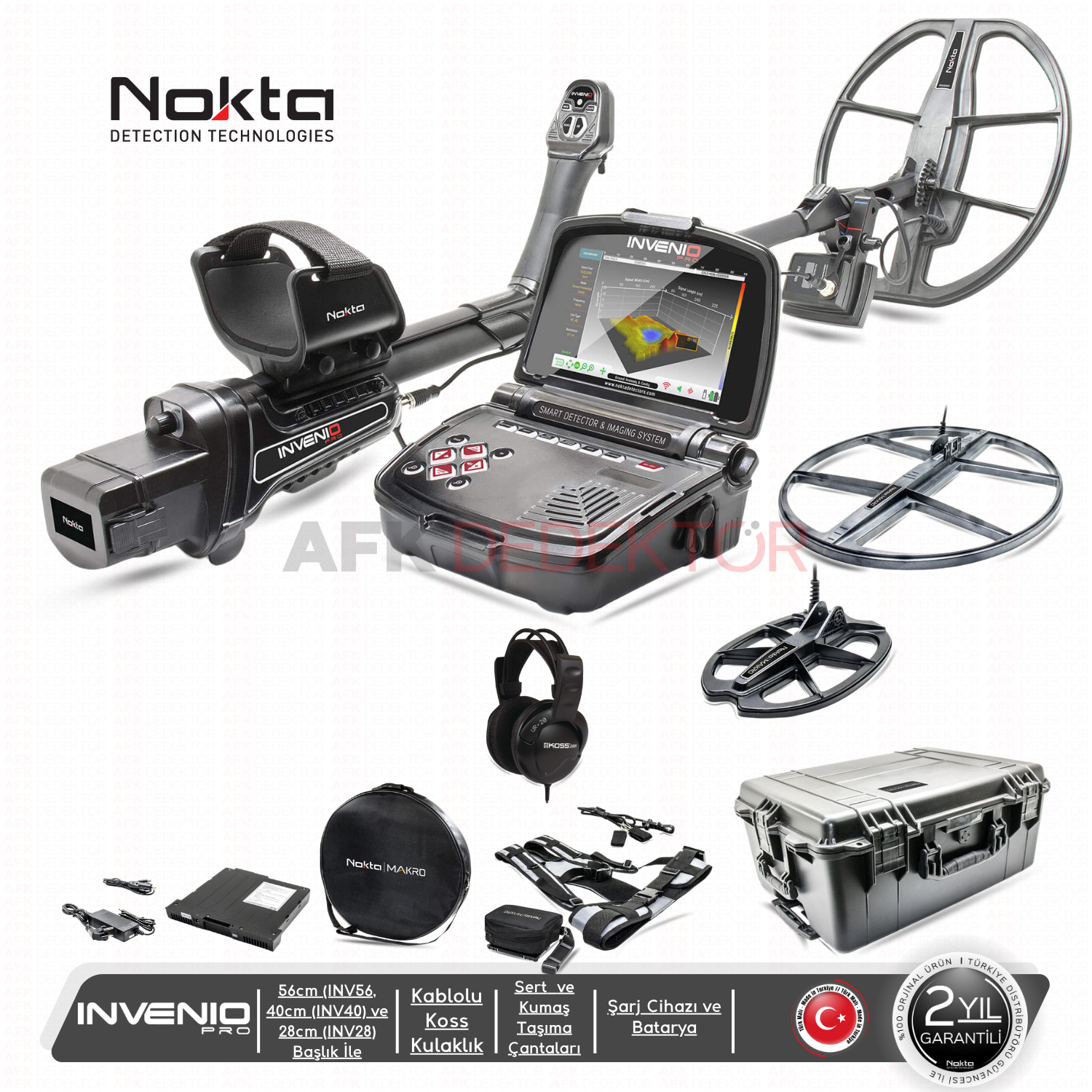 NOKTA INVENIO PRO | GÖRÜNTÜLEME SİSTEMLİ DEDEKTÖR
