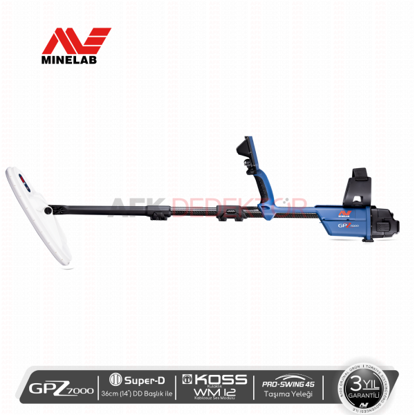 Minelab GPZ 7000 | Altın ve Define Metal Dedektörü