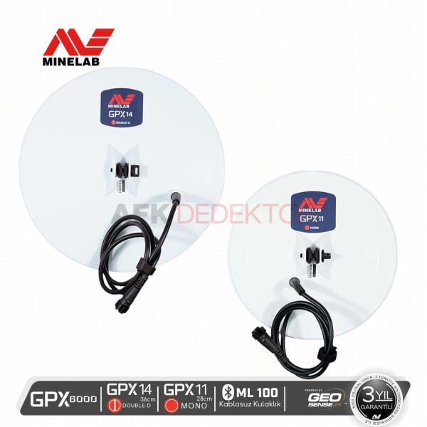 Minelab GPX 6000 Profesyonel Altın Dedektörü
