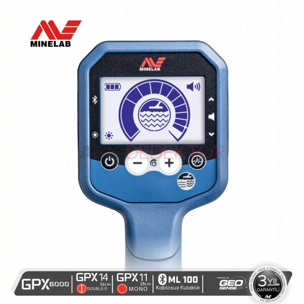 Minelab GPX 6000 Profesyonel Altın Dedektörü