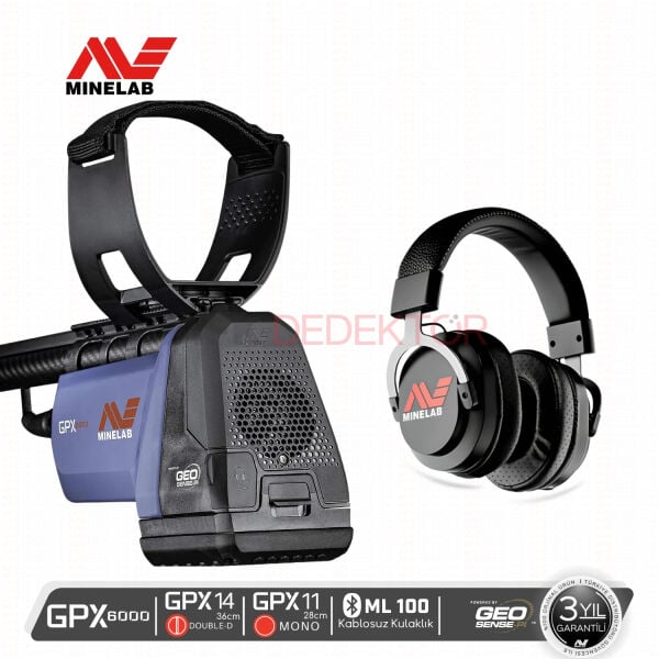 Minelab GPX 6000 Profesyonel Altın Dedektörü