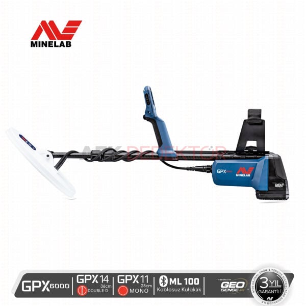 Minelab GPX 6000 Profesyonel Altın Dedektörü