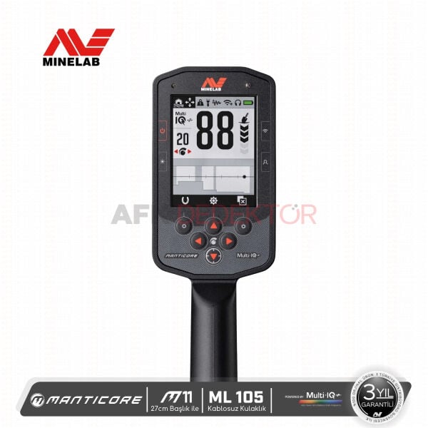 Minelab MANTICORE Multi-IQ+ Metal Dedektörü