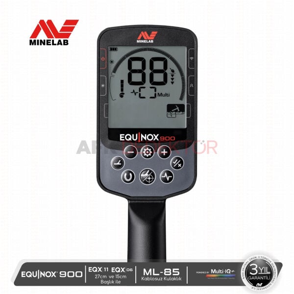 Minelab EQUINOX 900 Metal Dedektörü