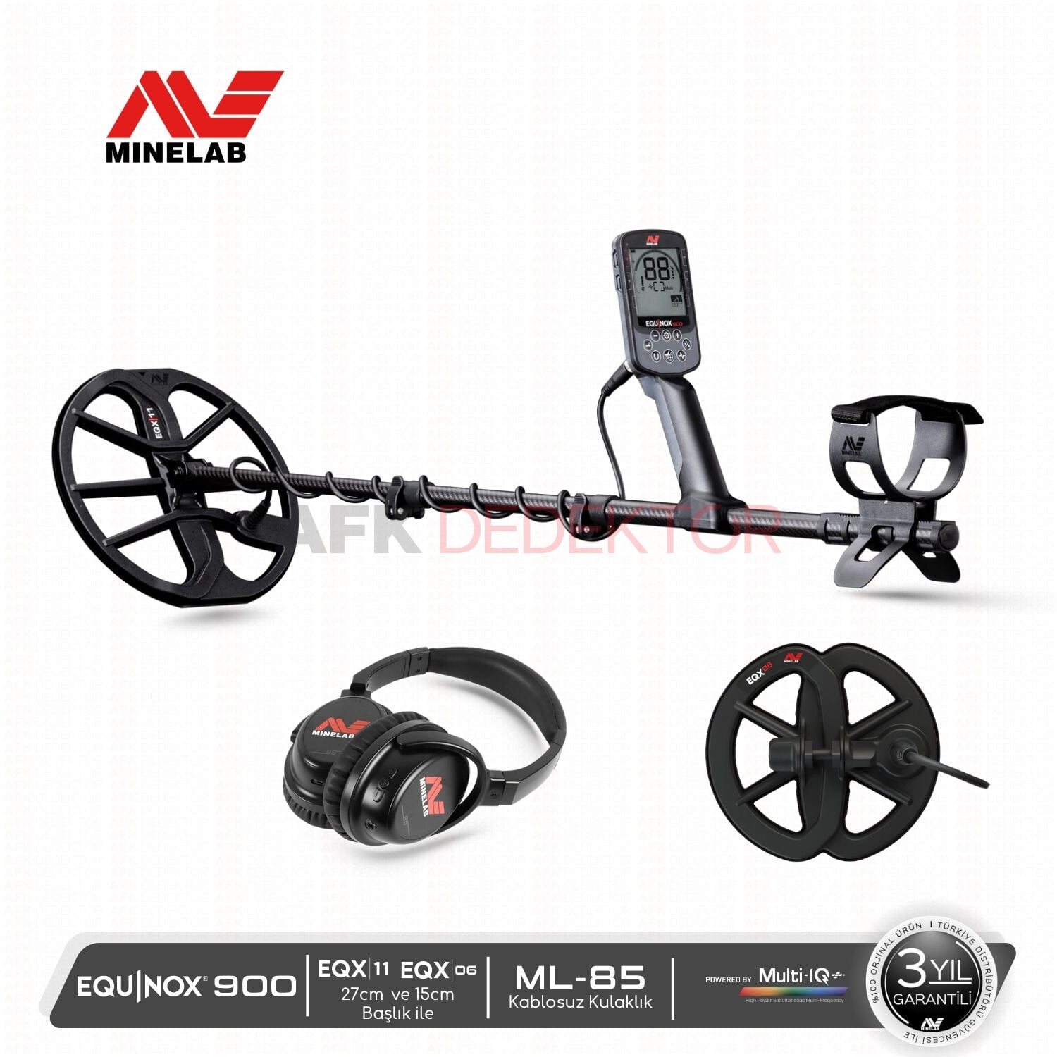 Minelab EQUINOX 900 Metal Dedektörü