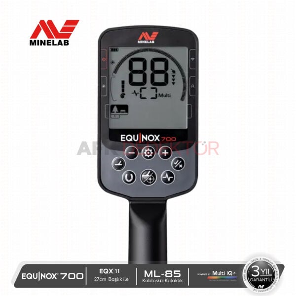 Minelab EQUINOX 700 Metal Dedektörü