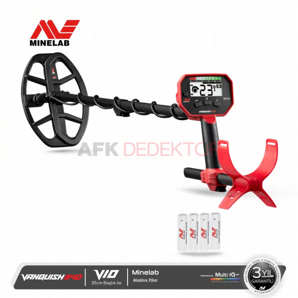 Minelab VANQUISH 340 Metal Dedektörü