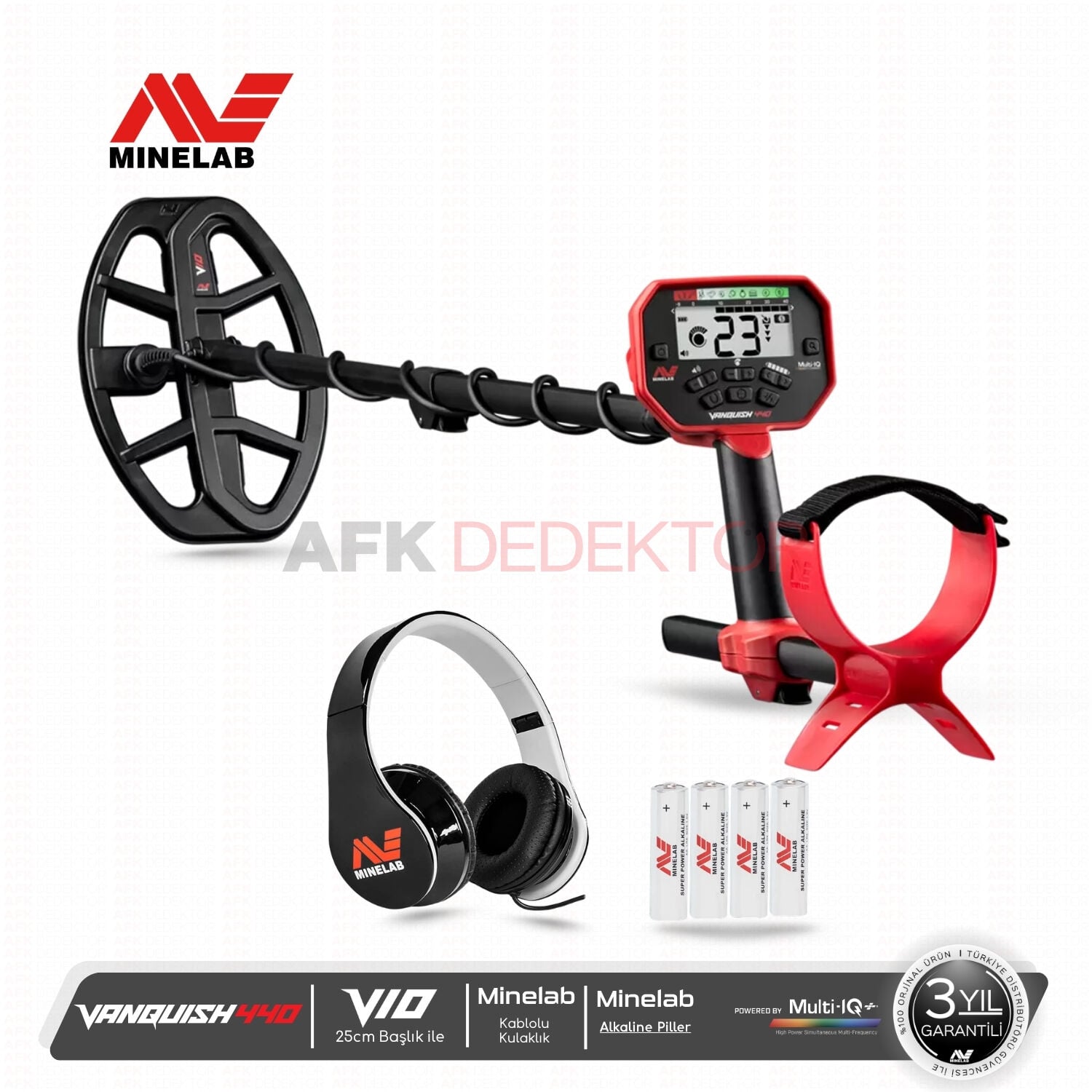 Minelab VANQUISH 440 Metal Dedektörü