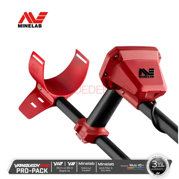 Minelab VANQUISH 540 Pro Pack Metal Dedektörü