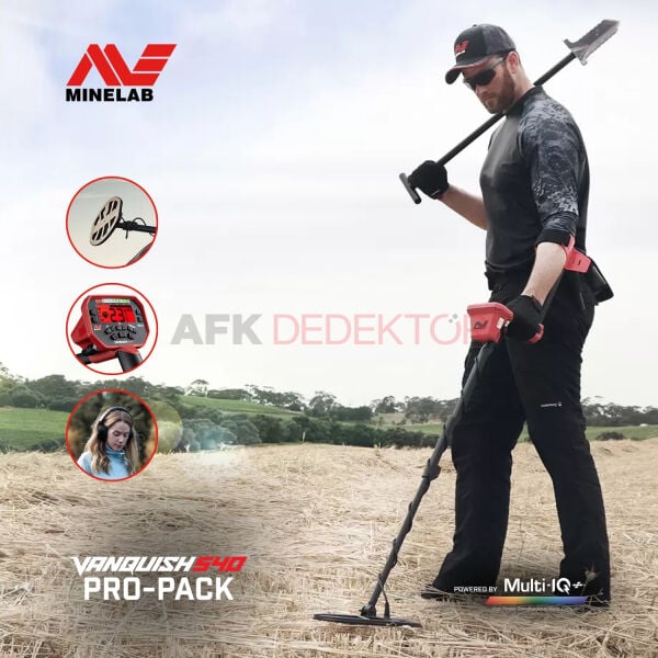 Minelab VANQUISH 540 Pro Pack Metal Dedektörü