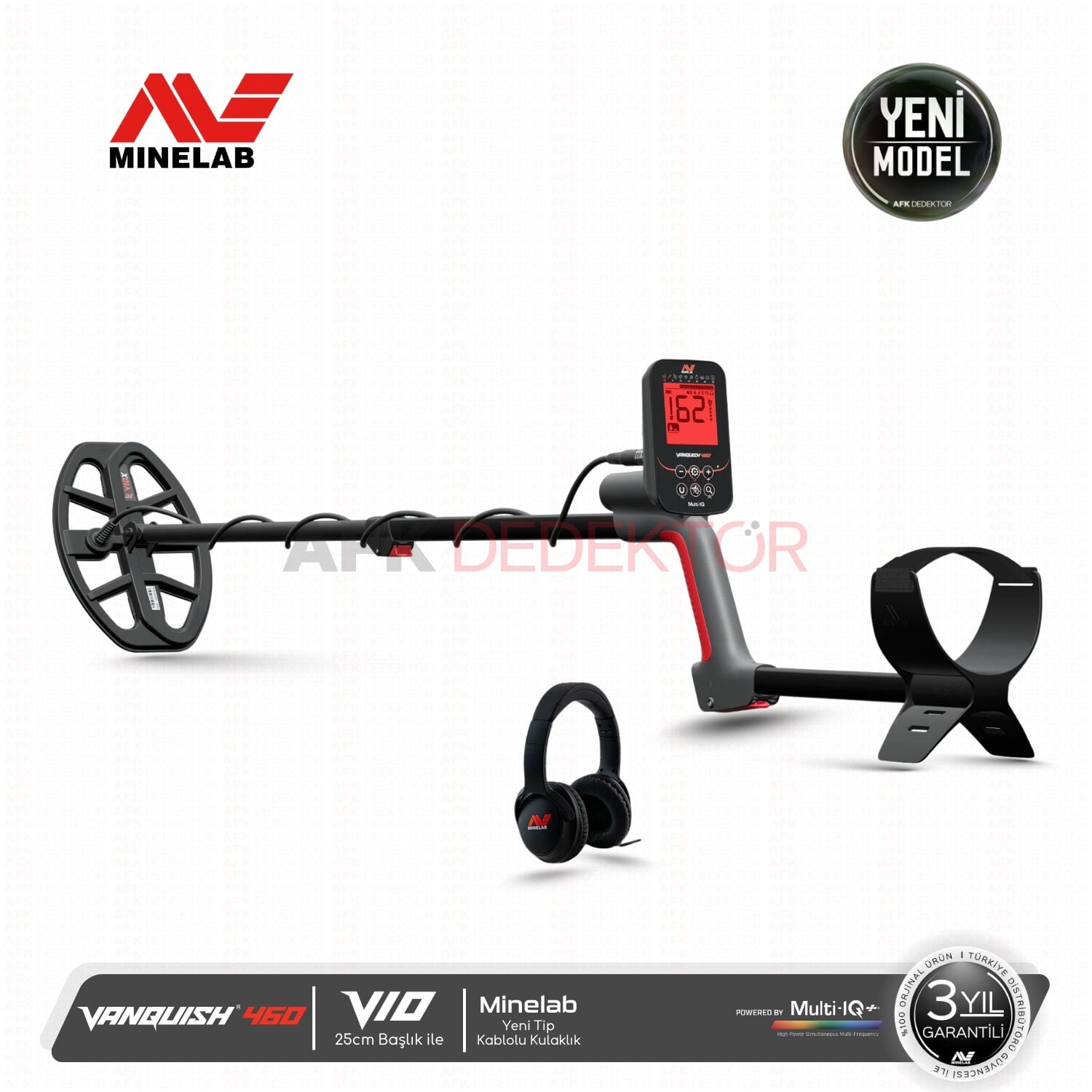Minelab VANQUISH 460 Metal Dedektörü