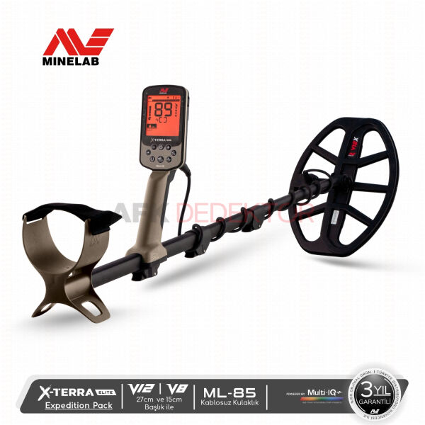 Minelab X-TERRA ELITE Expedition Pack Metal Dedektörü
