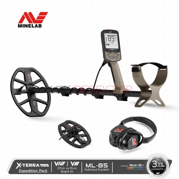 Minelab X-TERRA ELITE Expedition Pack Metal Dedektörü