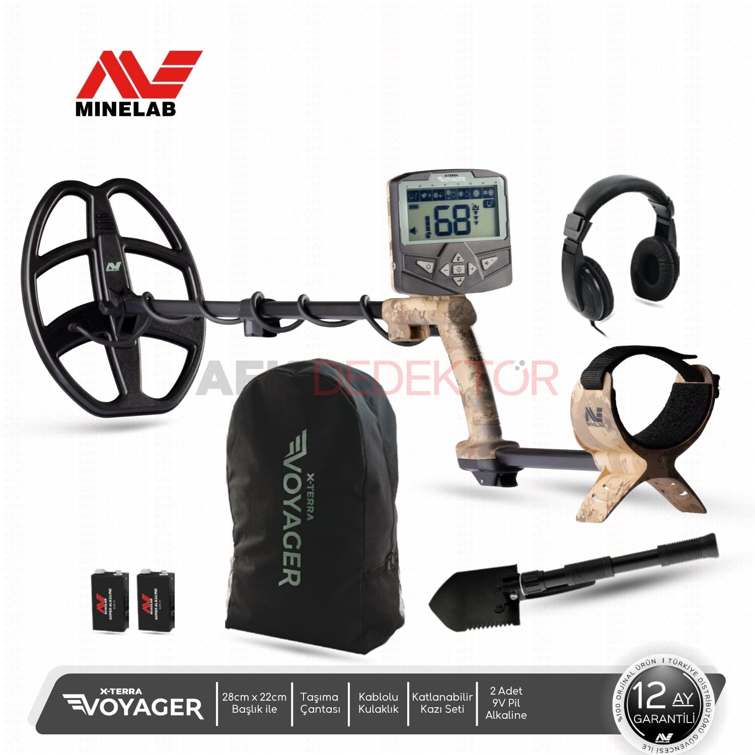 Minelab X-TERRA VOYAGER Metal Dedektörü