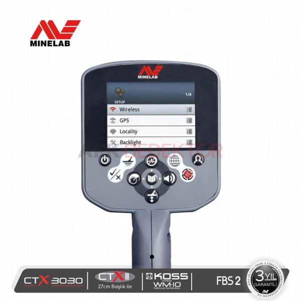 Minelab CTX 3030 Metal Dedektörü