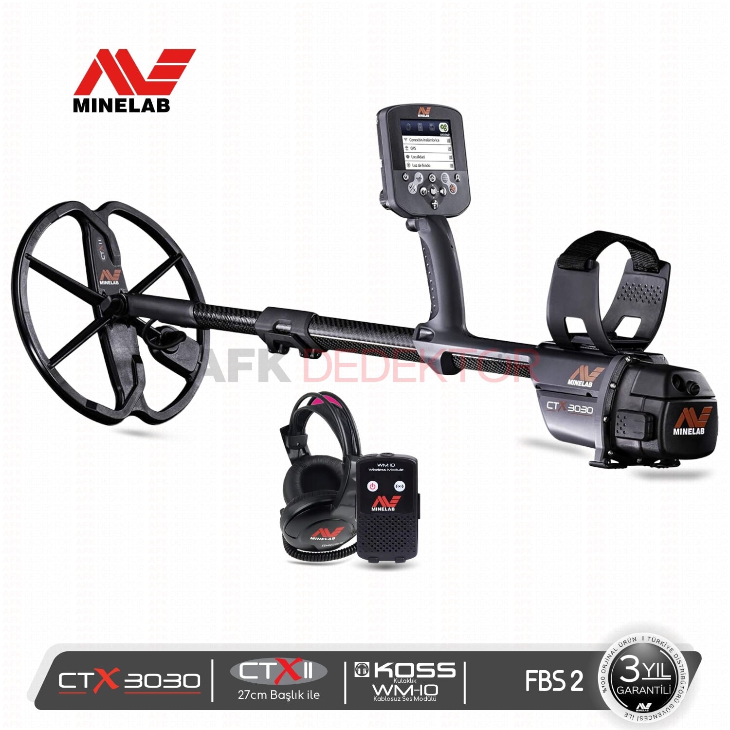 Minelab CTX 3030 Metal Dedektörü