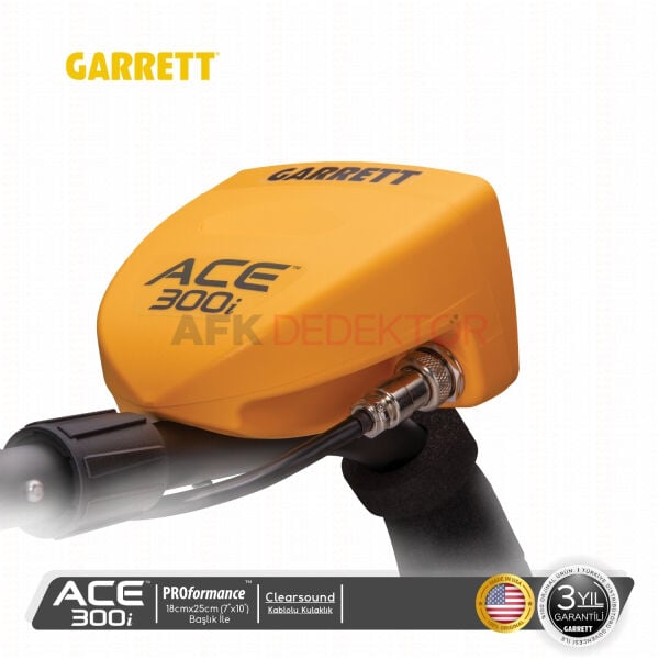 Garrett ACE 300i Metal Dedektörü