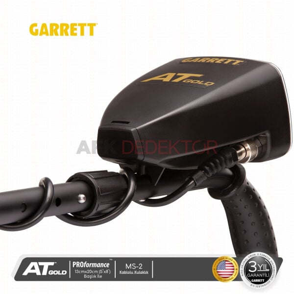 Garrett AT Gold Altın ve Metal Dedektörü
