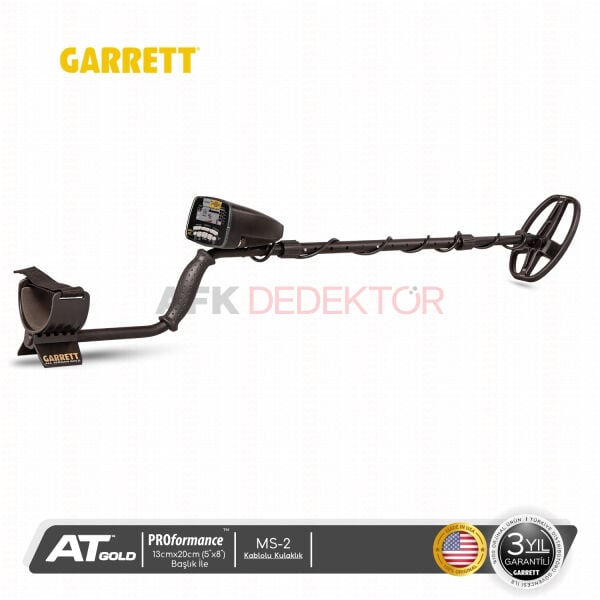 Garrett AT Gold Altın ve Metal Dedektörü