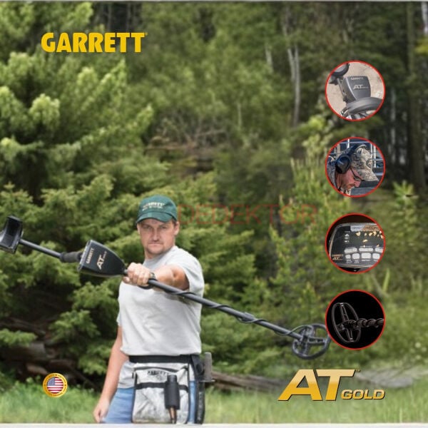 Garrett AT Gold Altın ve Metal Dedektörü