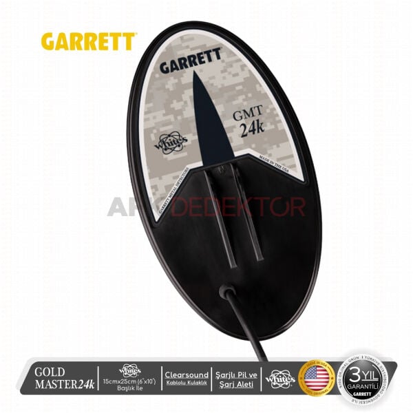 Garrett Goldmaster 24K Altın Dedektörü