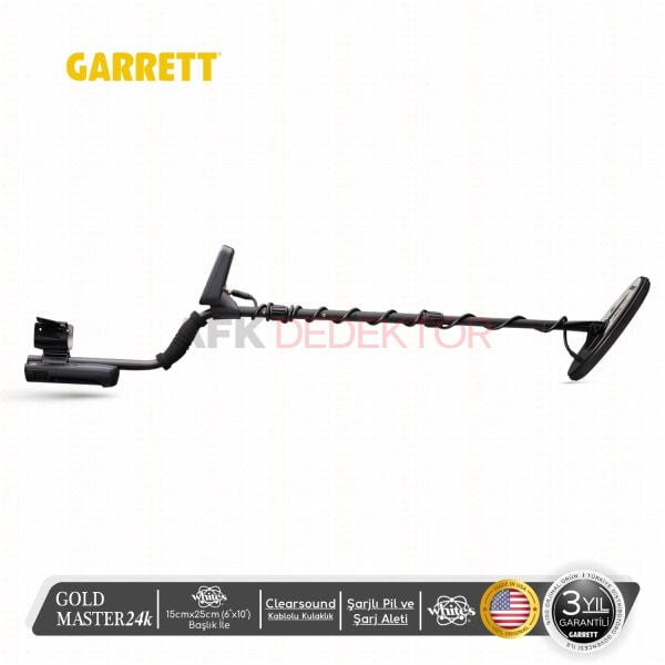 Garrett Goldmaster 24K Altın Dedektörü