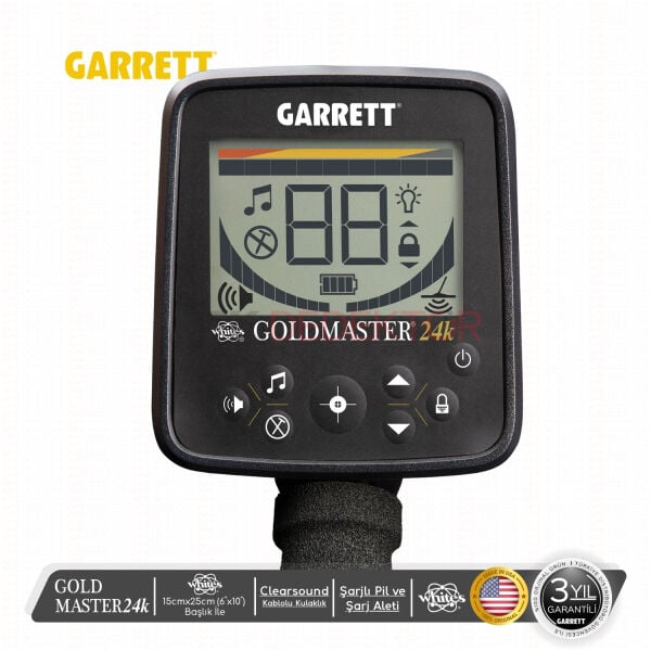 Garrett Goldmaster 24K Altın Dedektörü