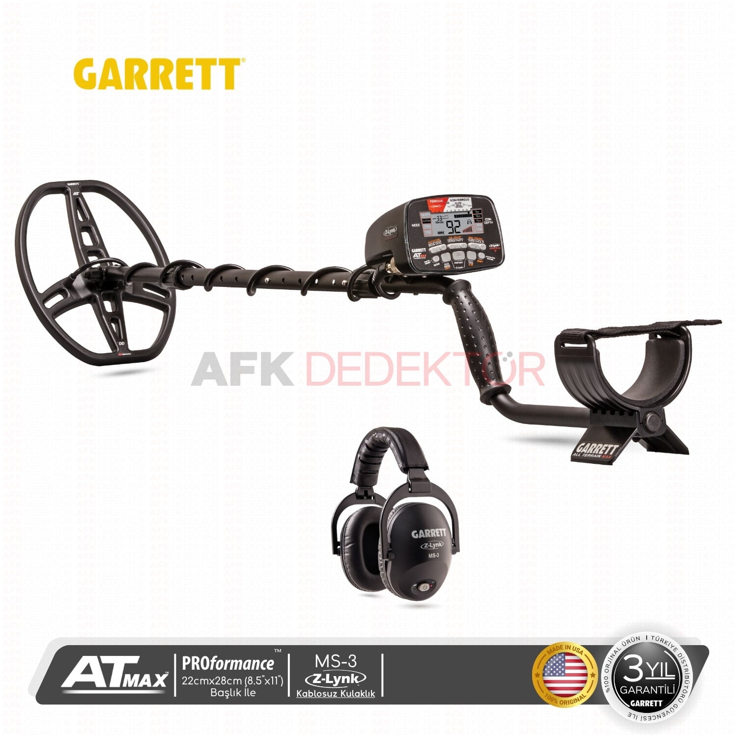 Garrett AT MAX Metal Dedektörü
