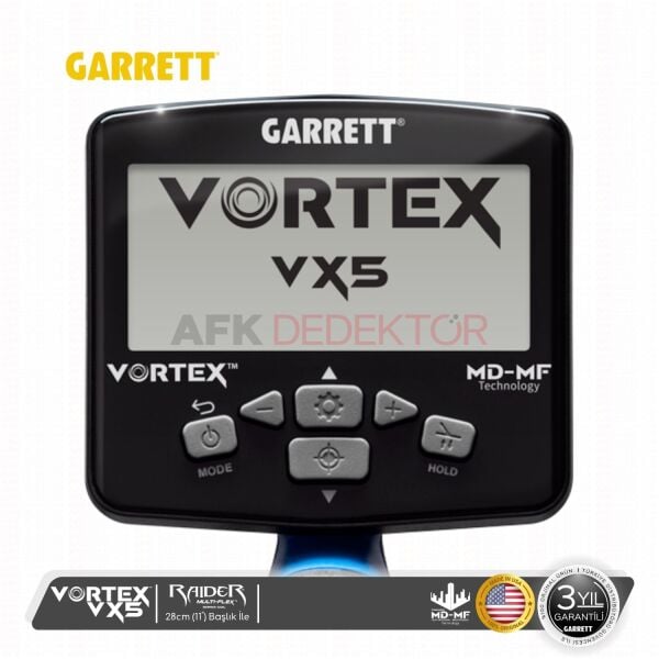 Garrett Vortex VX5 Metal Dedektörü