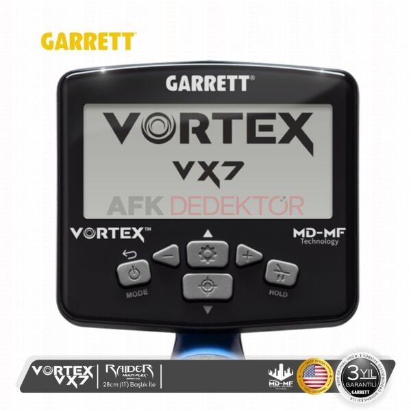 Garrett Vortex VX7 Metal Dedektörü