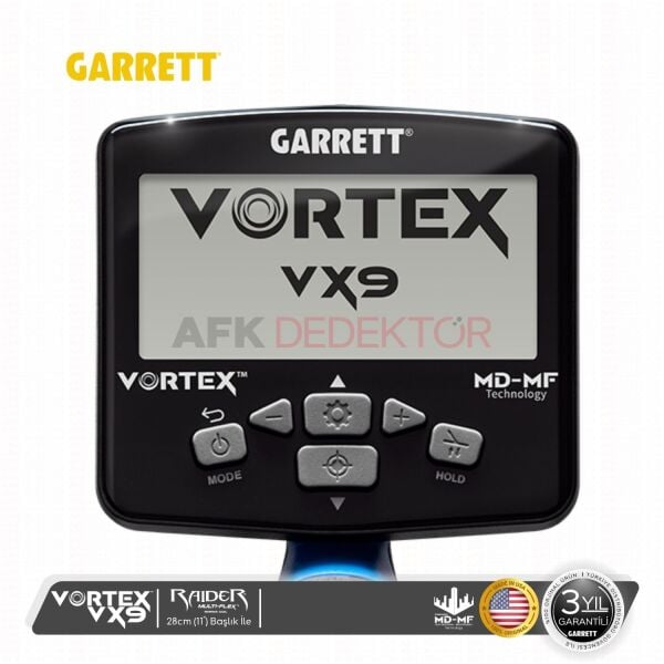 Garrett Vortex VX9 Metal Dedektörü